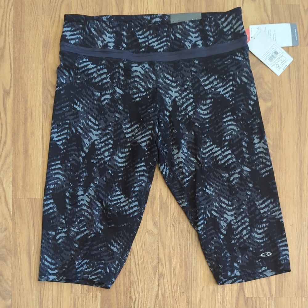 Champion Workout Pants Capris Athletic NWT Duo Dry Max Fitted Size XL